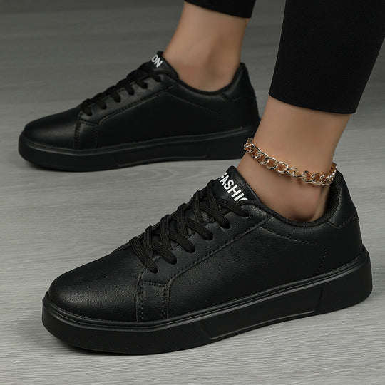 Damen Urbaner Sneaker mit modischem Kontrast-Heel und atmungsaktivem Obermaterial EB