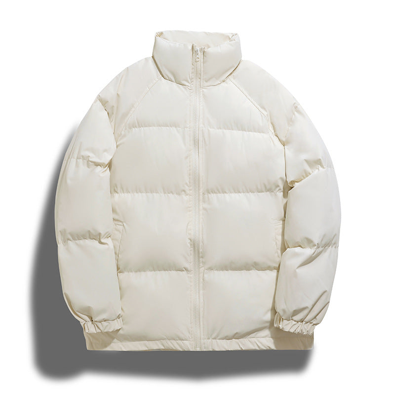 Damen Wärmende Pufferjacke mit hohem Kragen und seitlichen Reißverschlusstaschen EB