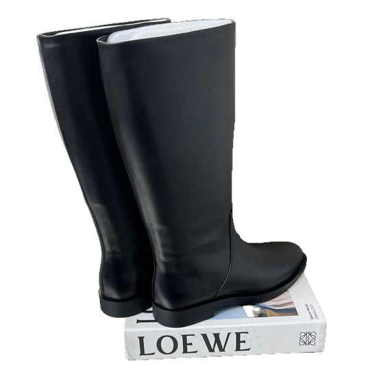 Damen elegante Stiefel aus hochwertigem Leder EB