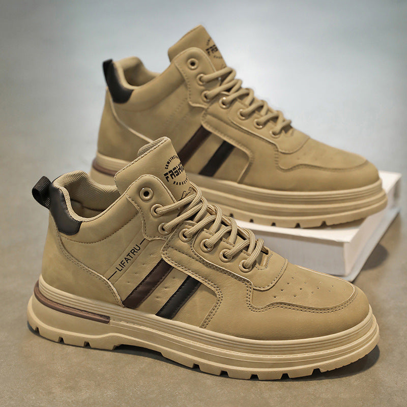 Damen Sportliche High-Top Sneakers mit rutschfester Sohle und atmungsaktivem Obermaterial EB
