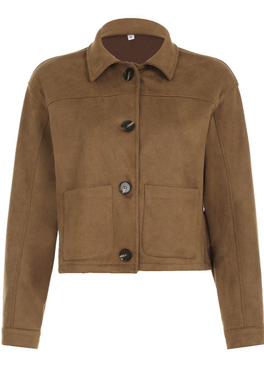 EB | Luxuriöse Wildlederjacke