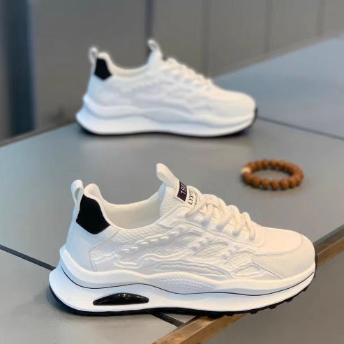 Damen Sportliche Lifestyle-Sneaker mit atmungsaktiver Oberflächenstruktur und dämpfender Sohle EB