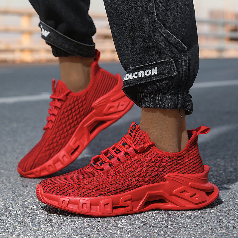 Damen Bequeme und atmungsaktive Laufschuhe mit flexibler Sohle und Rutschfestem Design EB