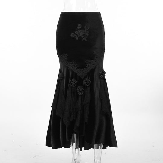 Damen figurbetonte Bluse mit Rüschendetails und Schnürung EB