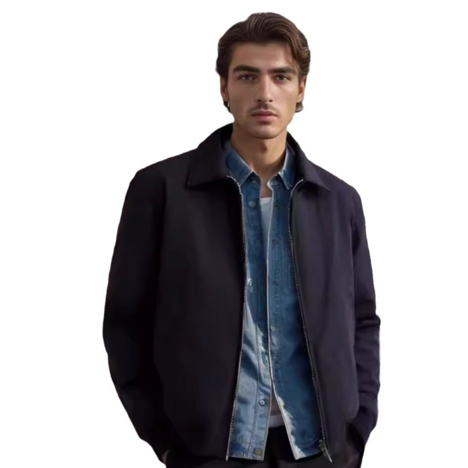 Herren Freizeitjacke mit modernem Design und praktischen Details EB