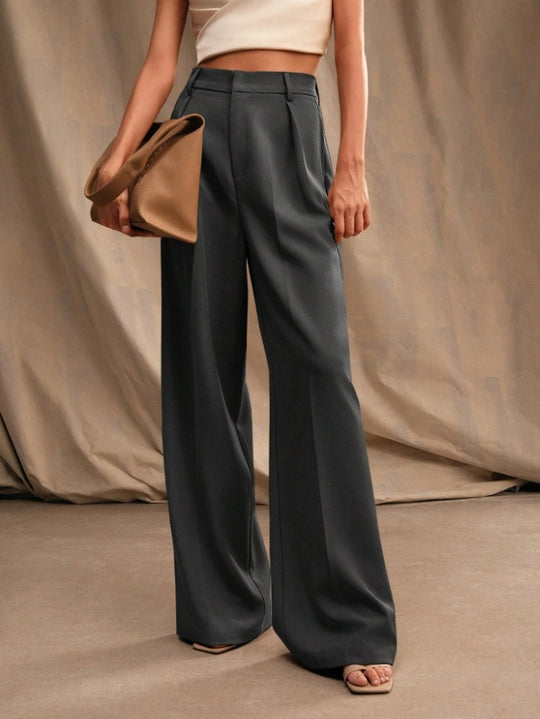 Damen weite Stoffhose EB
