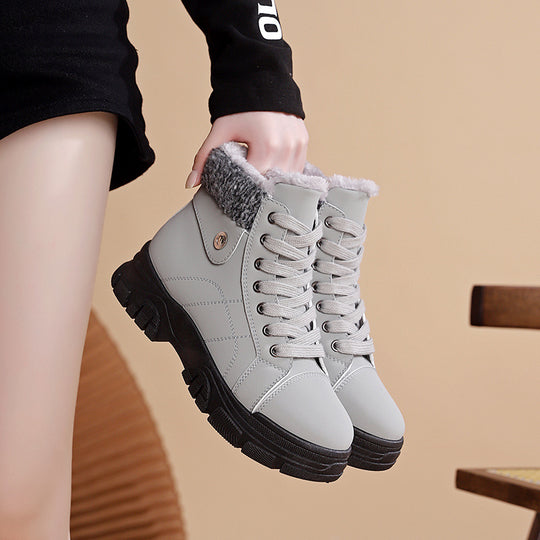 Damen Winterstiefel mit isolierendem Futter und rutschfester Sohle EB