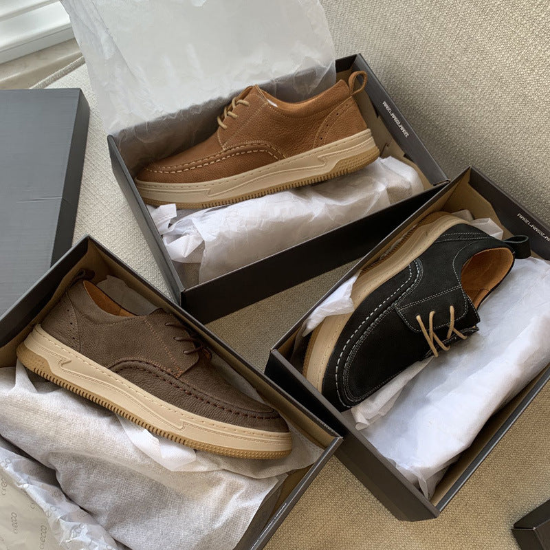 Damen Komfortable und stilvolle Sneaker mit exklusivem Wildleder-Obermaterial EB