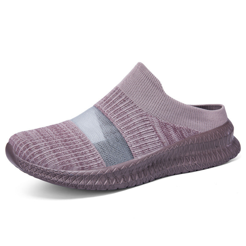 Damen Slip-On Freizeitschuhe mit elastischem Komfort-Obermaterial EB