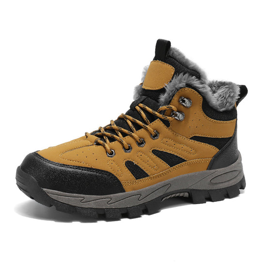 Damen Winterfestige Wanderschuhe mit isolierter Sohle und warmem Innenfutter EB
