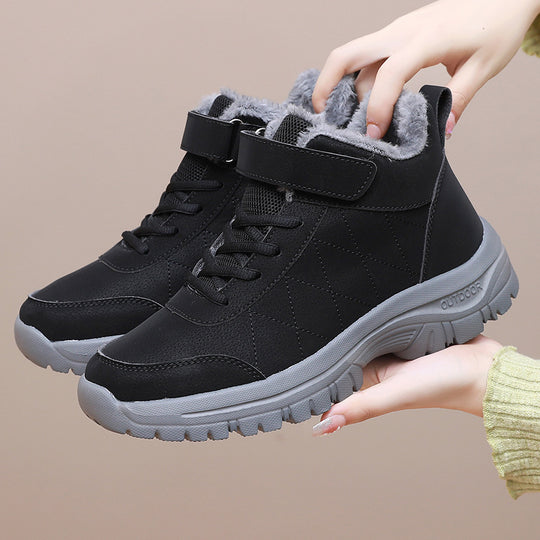 Damen Thermo-Wanderstiefel mit rutschfester Sohle und wärmendem Innenschuh EB