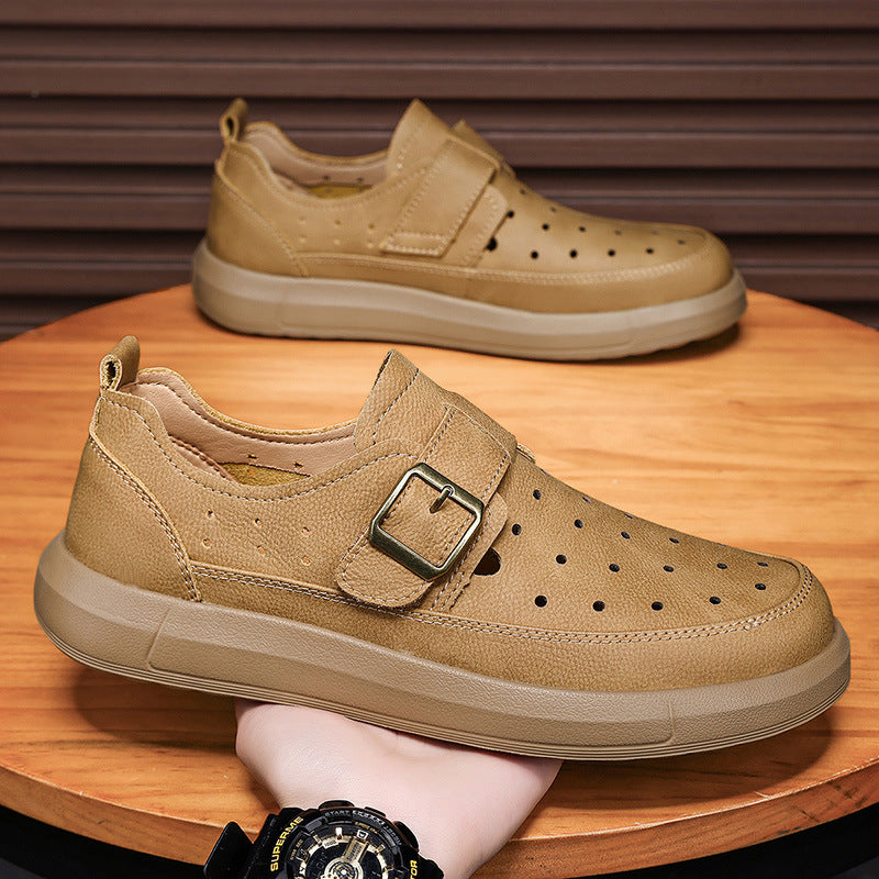 Damen Atmungsaktive Freizeitsneaker mit modischer Schnalle EB