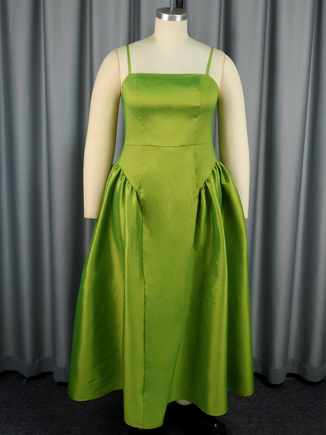 Damen Elegantes A-Linien Maxikleid mit großzügigem Rock EB
