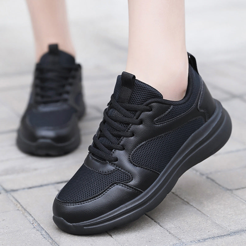 Damen Sportliche Sneakers mit atmungsaktivem Mesh-Obermaterial und dämpfender Sohle EB