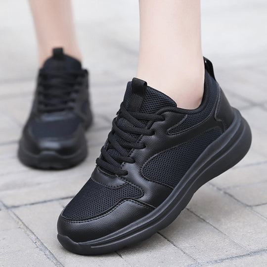 Damen Sportliche Sneakers mit atmungsaktivem Mesh-Obermaterial und dämpfender Sohle EB