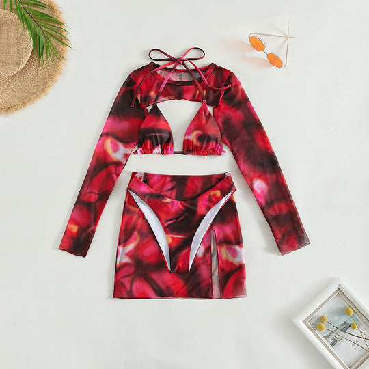 Damen modisches Ensemble mit Cut-Out-Design EB