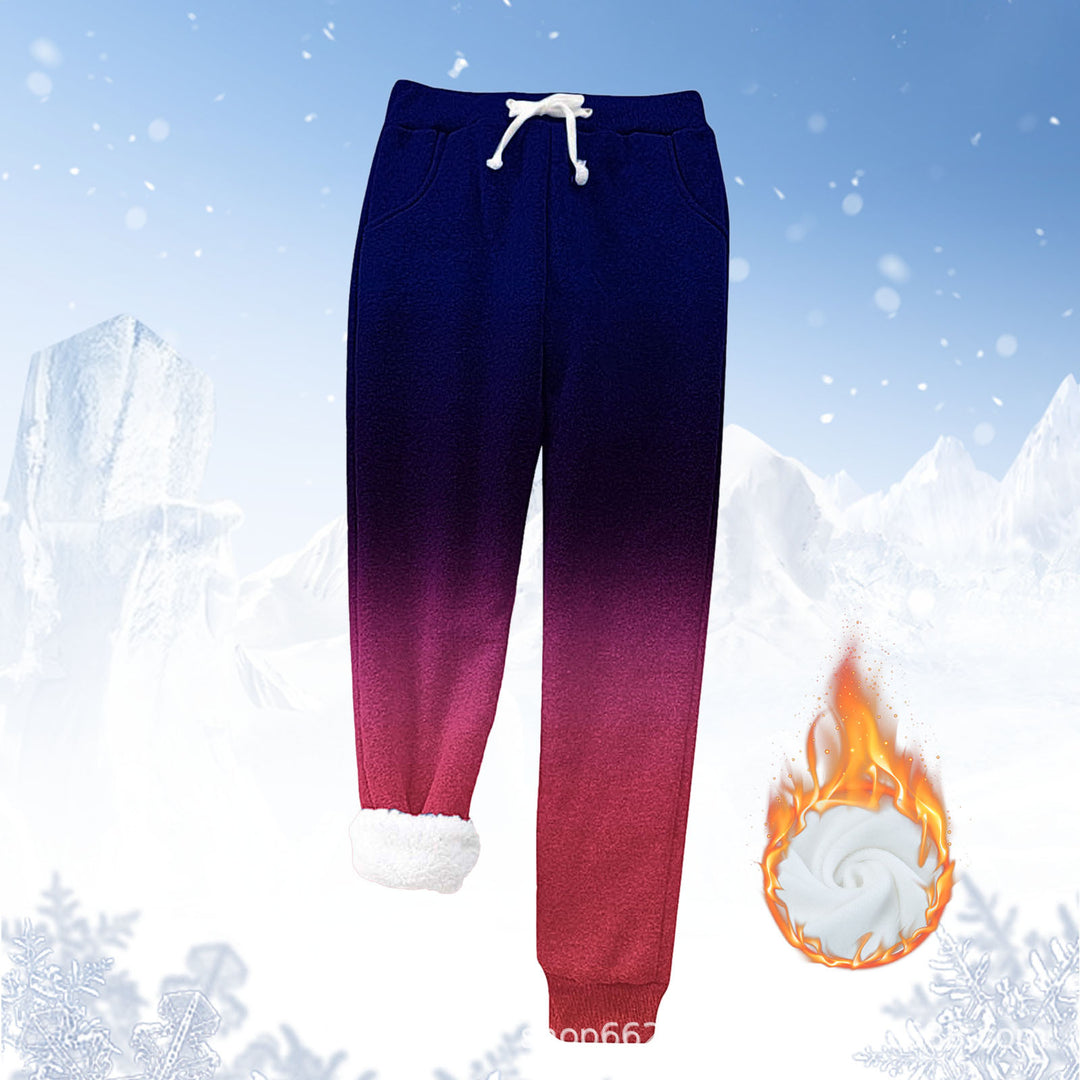 Damen Fleece-Jogginghose mit warmem Innenfutter und elastischem Bund EB