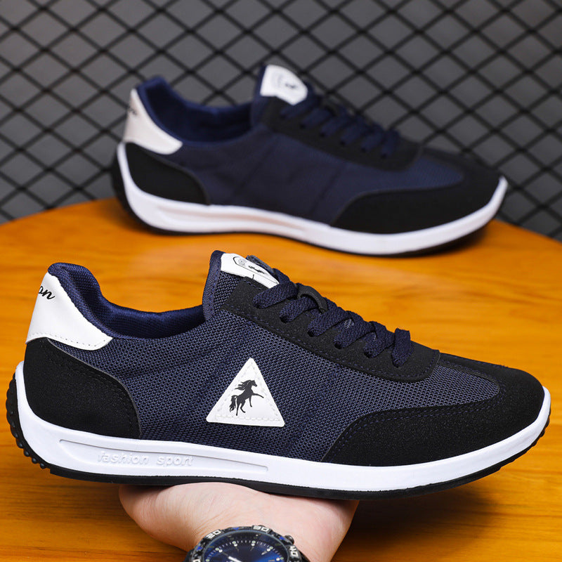 Damen Sportliche Leichtlauf-Sneaker mit rutschfester Sohle und atmungsaktivem Obermaterial EB