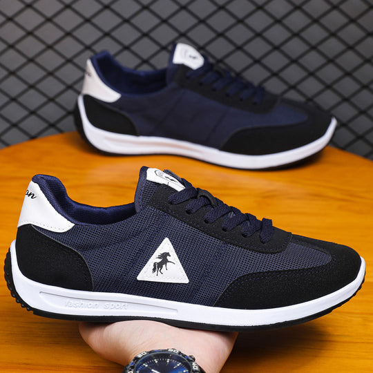 Damen Sportliche Leichtlauf-Sneaker mit rutschfester Sohle und atmungsaktivem Obermaterial EB