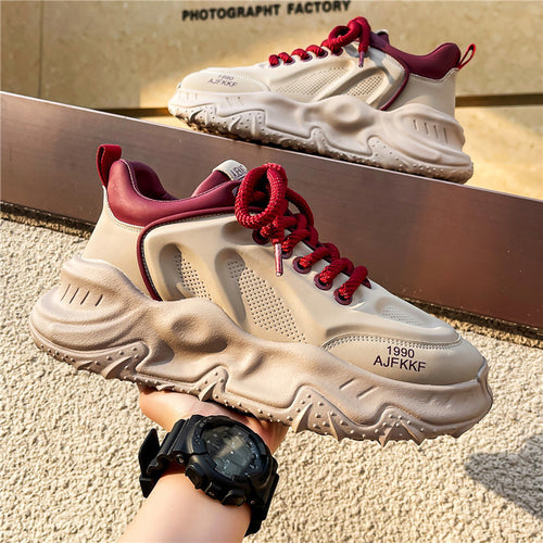 Damen Sportliche Chunky-Sneaker mit komfortablem Dämpfungssystem und modernem Design EB