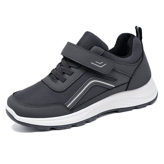 Damen Sportliche Sneakers mit verstellbarem Klettverschluss und atmungsaktivem Mesh-Obermaterial EB