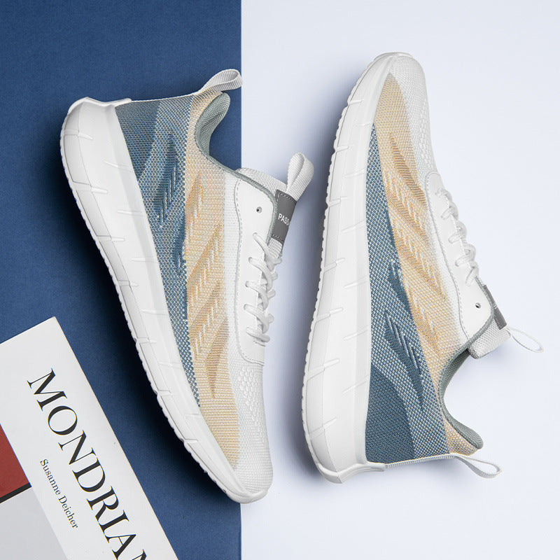 Damen Lauf-Sneaker mit atmungsaktiver Mesh-Oberfläche und dämpfender Sohle EB