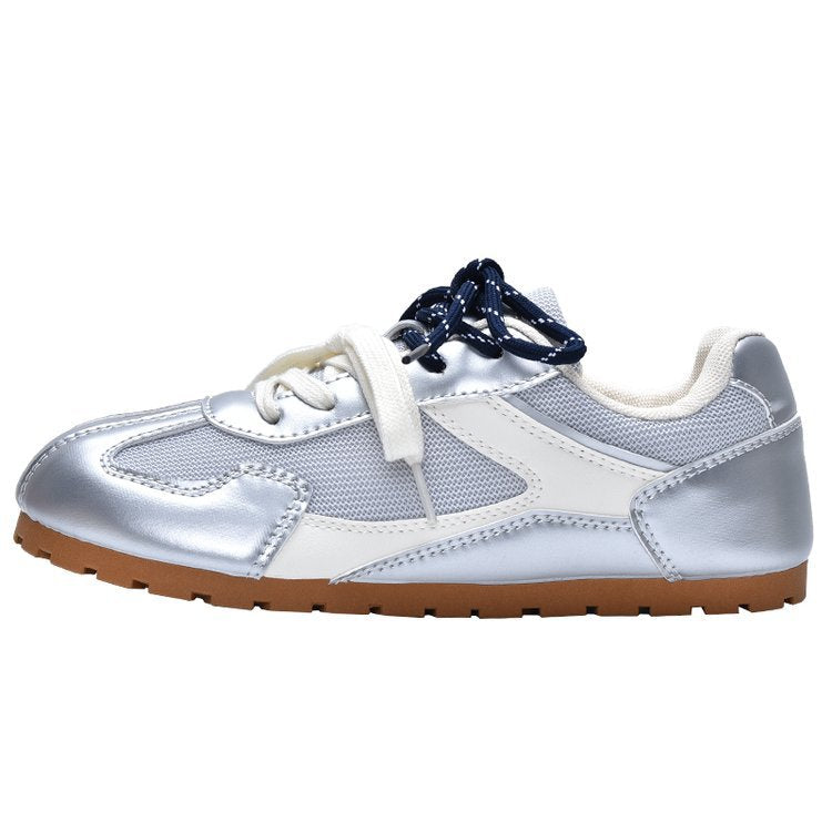 Damen Sportliche Sneaker mit atmungsaktivem Obermaterial und rutschfester Sohle EB