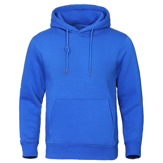 Unisex Premium-Kapuzenpullover mit extra hohem Kragen, Kängurutasche und gebürstetem Innenfutter EB