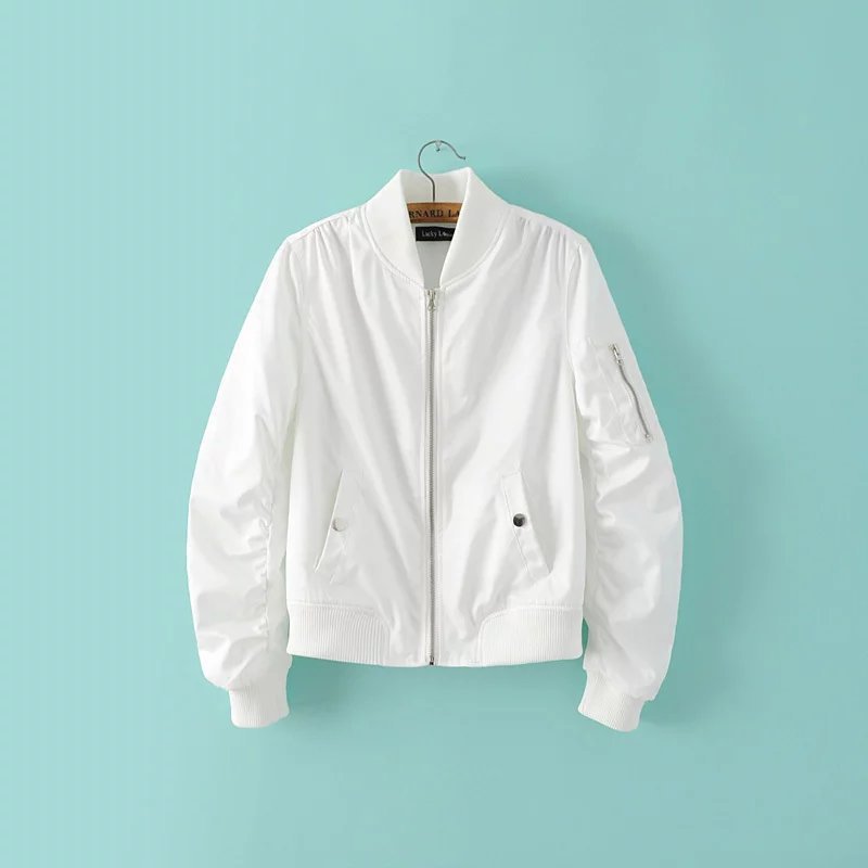 Damen Bomberjacke mit praktischen Taschen und sportlichem Schnitt EB