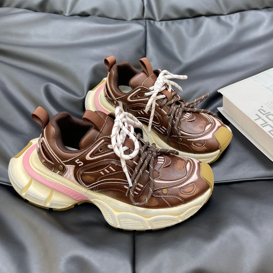 Damen Sportliche Sneakers mit innovativem Dämpfungssystem und modischem Design EB