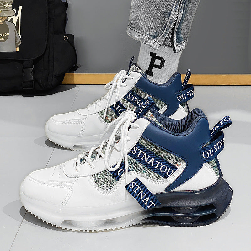 Damen Sportliche High-Top Sneakers mit innovativer Luftpolster-Dämpfung EB