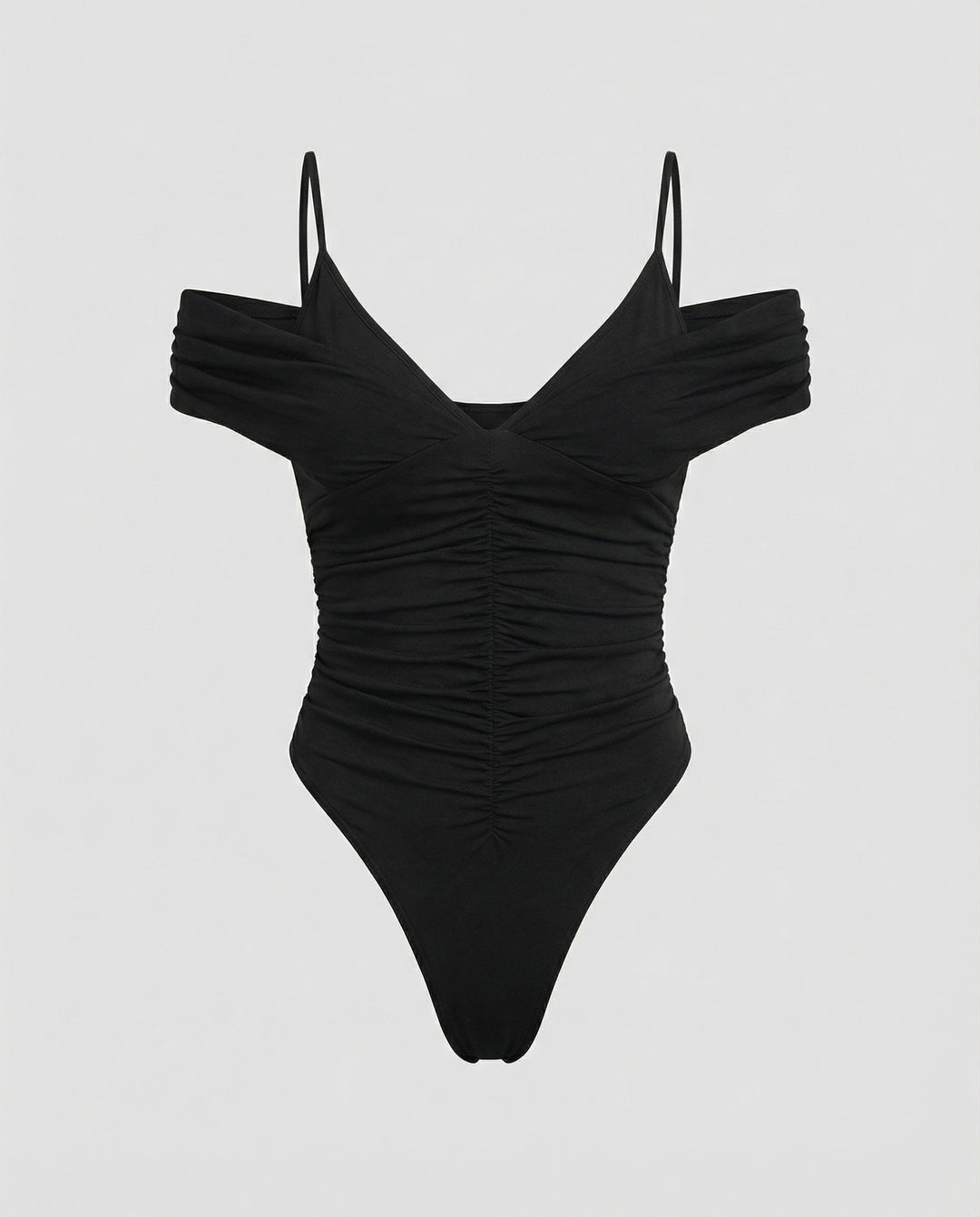 Damen Elegantes Cut-Out Bodysuit EB