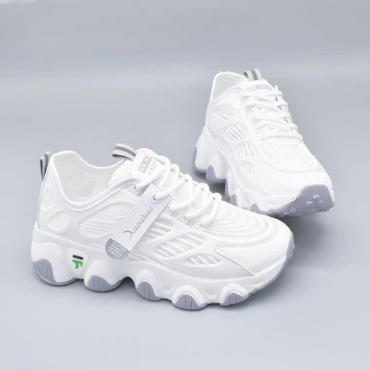 Damen Laufende Sportschuhe mit atmungsaktiver Obermaterial und hochdämpfender Sohle EB