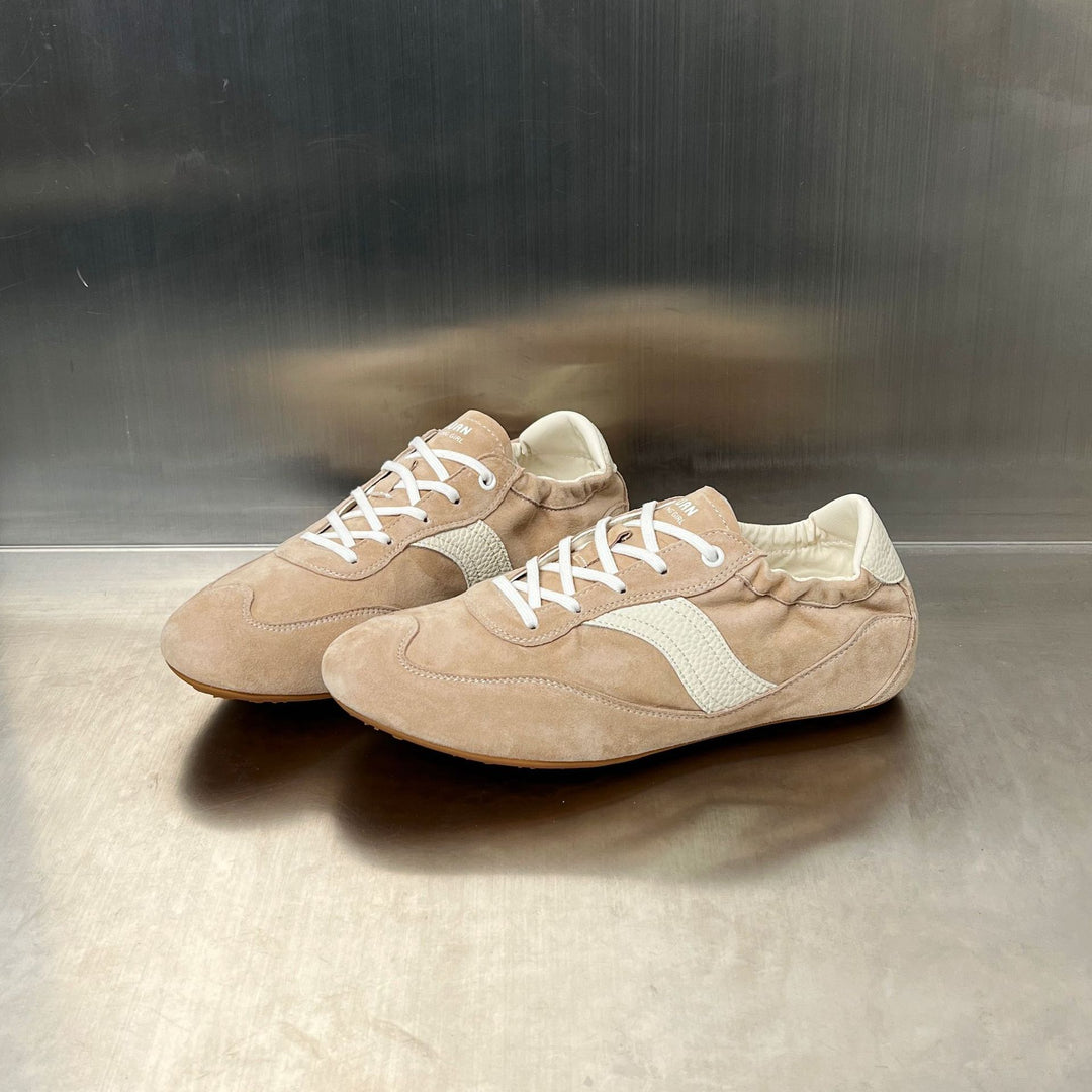 Damen Sportliche Lifestyle-Schuhe aus weichem Wildleder mit atmungsaktivem Futter EB