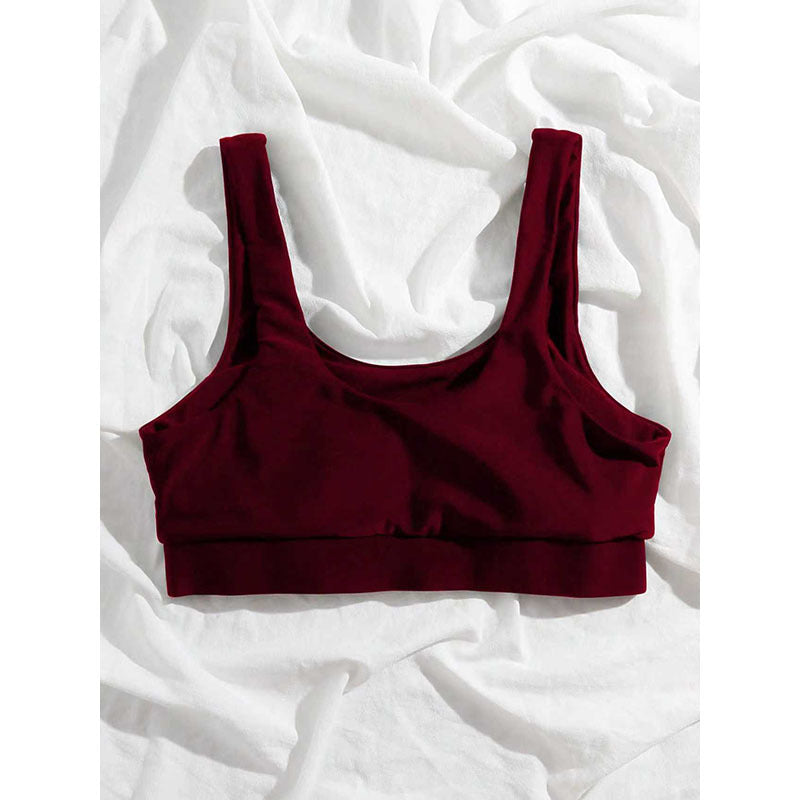 Damen Sportlicher Crop-Top BH EB