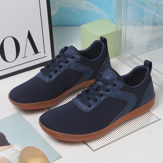 Damen Sportliche Freizeit-Sneaker mit atmungsaktivem Obermaterial und rutschfester Sohle EB