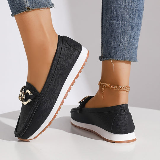 Damen Elegante Mokassins mit modischen Details EB