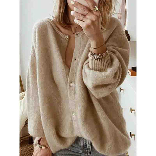 EB | Eleganter Langarm Strickcardigan
