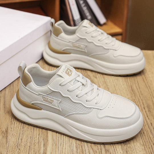 Damen Hochwertige Chunky Sneakers mit atmungsaktivem Mesh-Heel und dämpfender Sohle EB