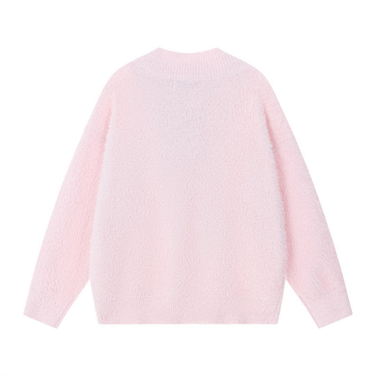 Damen Kuscheliger Pullover mit innovativem Schal-Detail EB