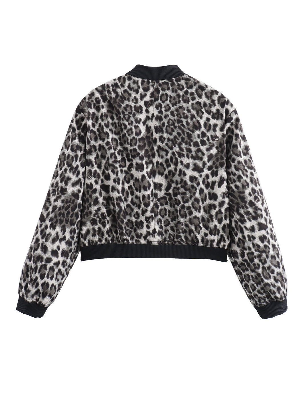 Damen modische Bomberjacke im tierischem Muster EB