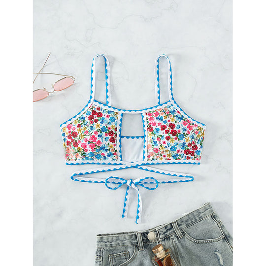 Damen Crop-Top Bikinioberteil EB