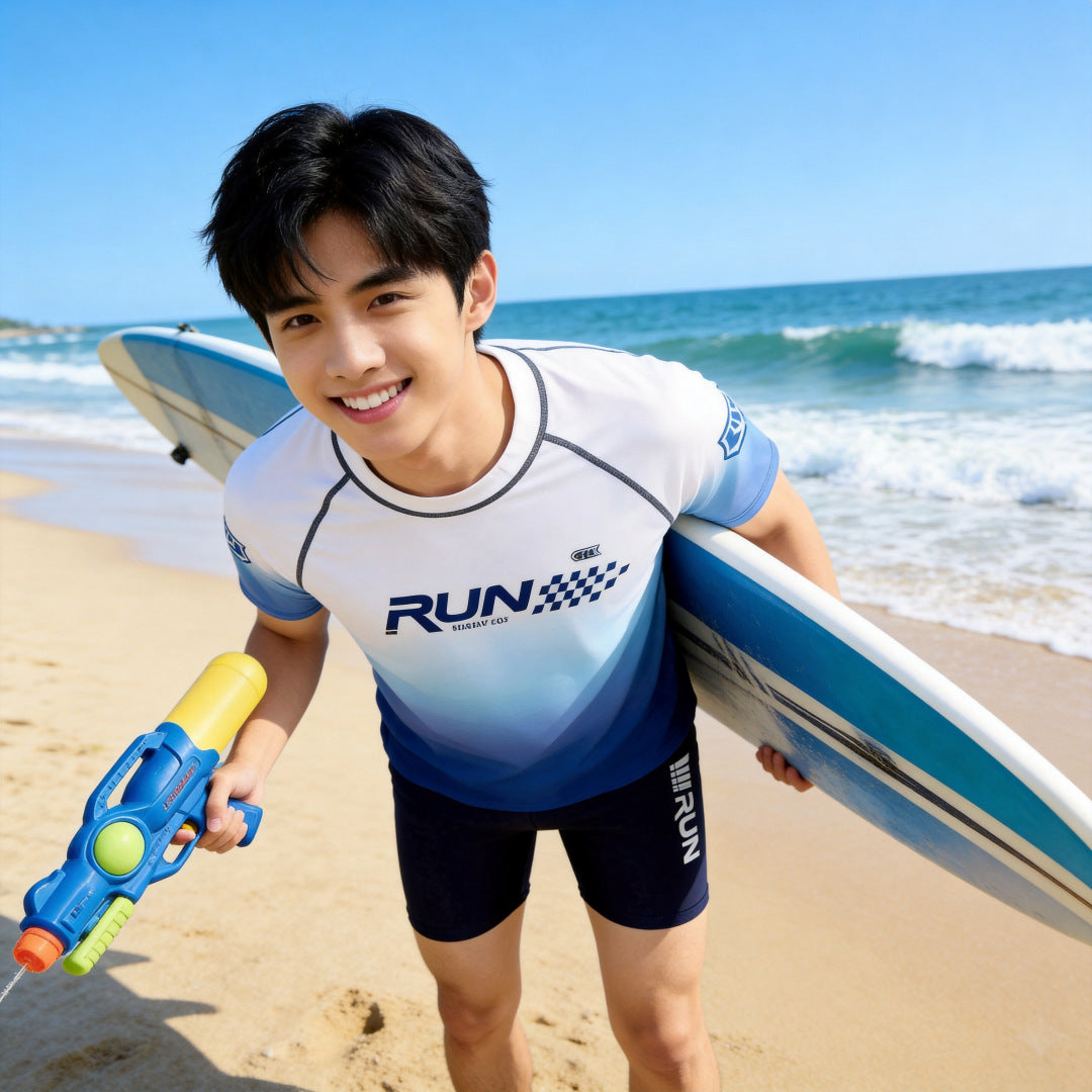 Jungen Surfshirt mit UV-Schutz EB