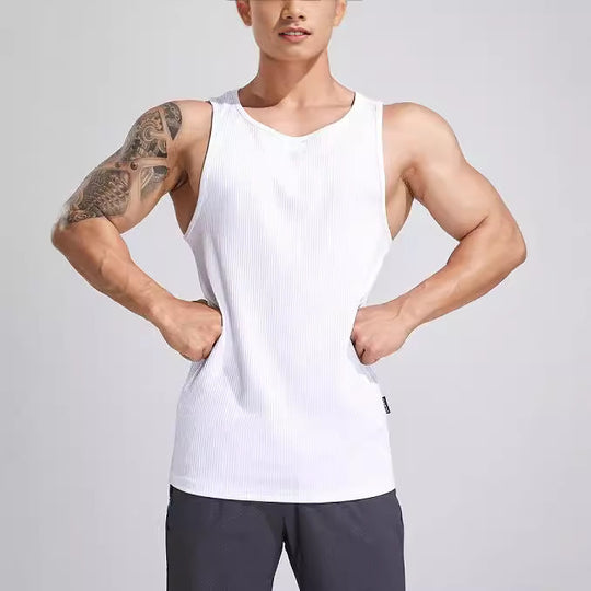 Damen Sportliches Tanktop aus leichtem Rippenmaterial EB