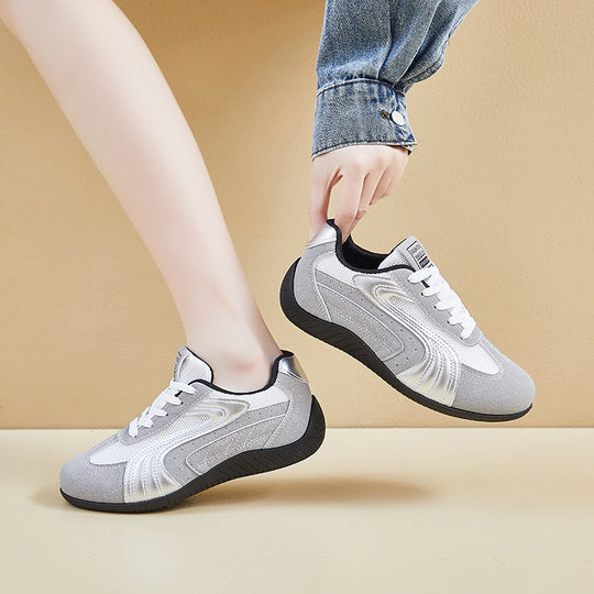 Damen High-Performance Sneakers mit rutschfester Laufsohle und atmungsaktiver Oberflächenstruktur EB