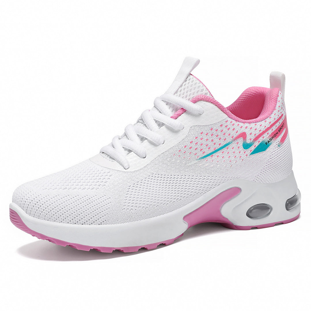 Damen Sportliche Luftpolster-Sneaker für aktive Freizeit EB
