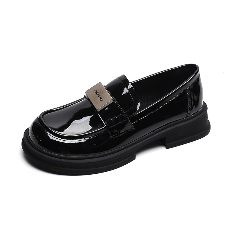 Damen elegante Mokassins mit praktischer Schnallenverzierung EB