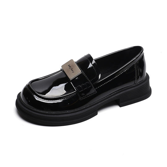 Damen elegante Mokassins mit praktischer Schnallenverzierung EB