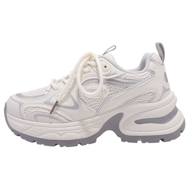 Damen Sportliche Sneakers mit atmungsaktivem Obermaterial und dämpfender Sohle EB