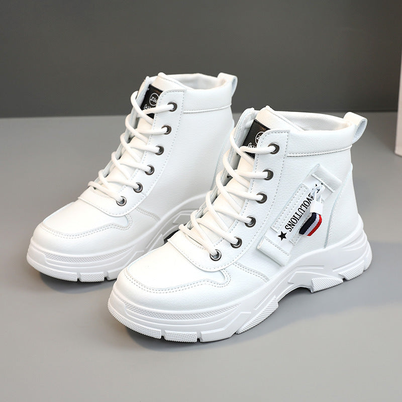 Damen High-Top Sneakers mit dämpfender Sohle und trendigem Design EB